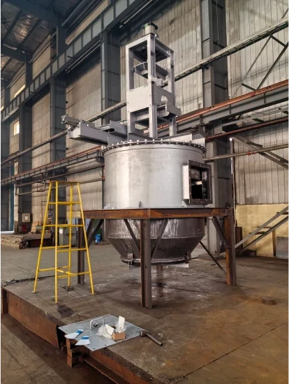 コークス焚石灰炉の写真