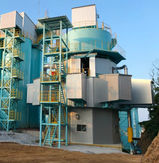 コマ式石灰炉の写真